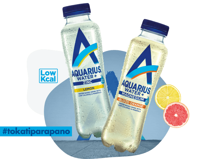 Aquarius water bottles